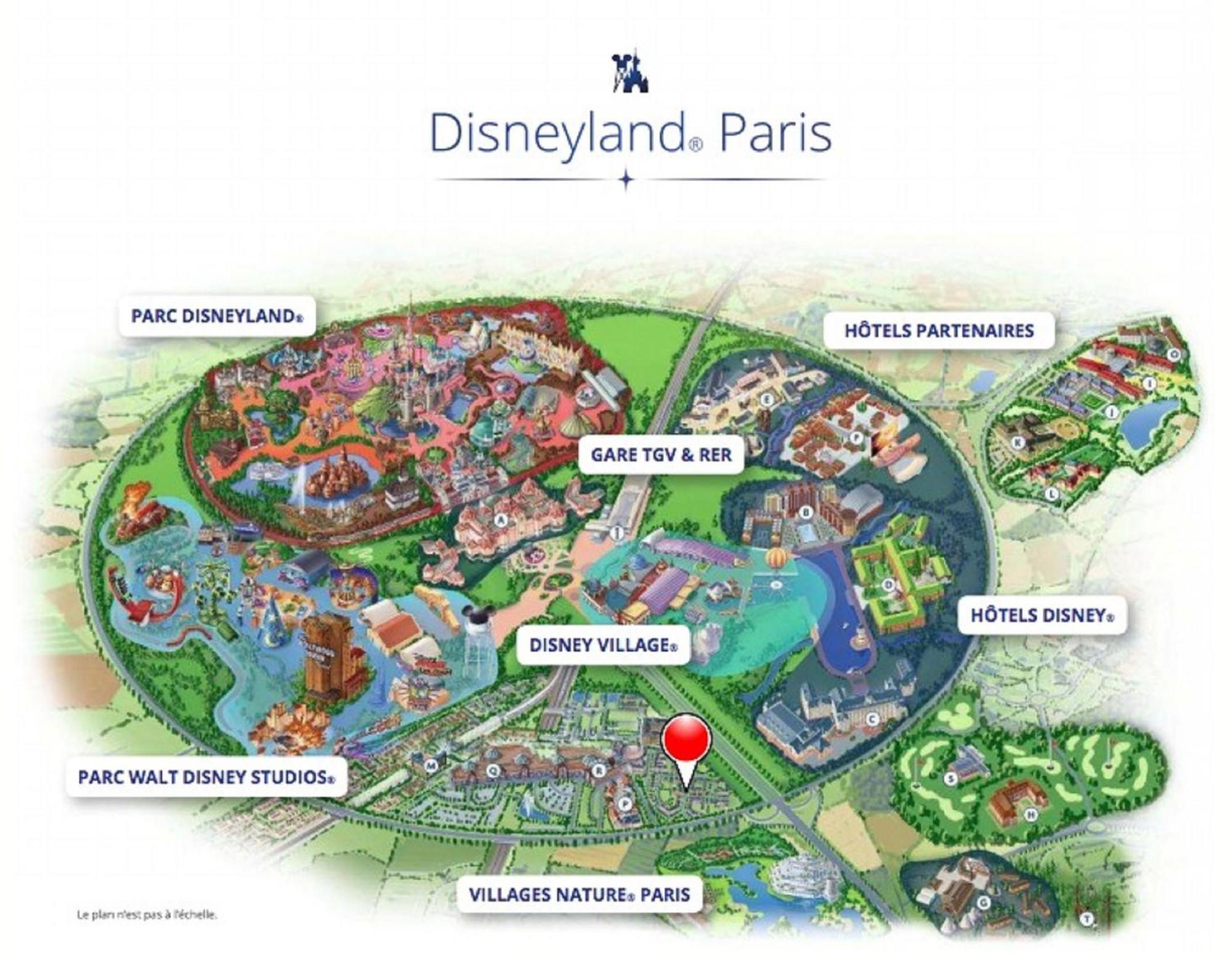 Le Cartier Appt F3, 7Mn Disneyland, Parking,Terrace セリ エクステリア 写真